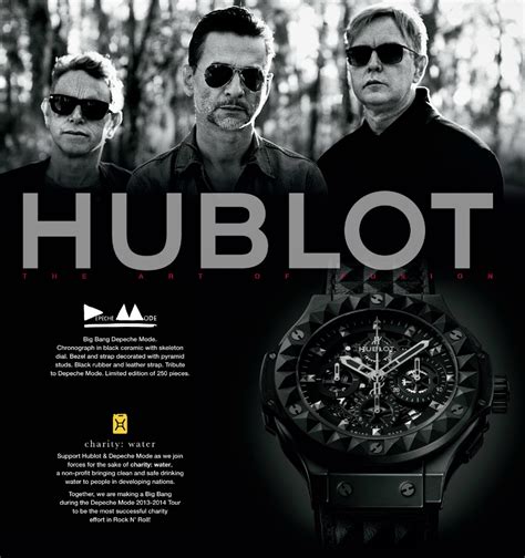 montre hublot depeche mode|hublot depeche.